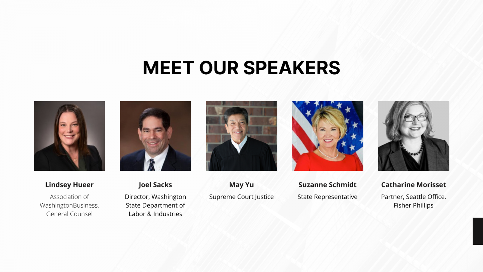 Meet Our Speakers